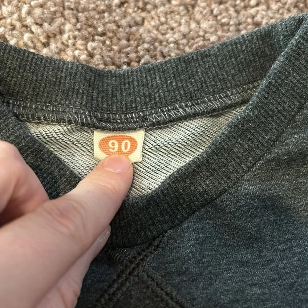 Boys 12m Brudder crewneck sweatshirt